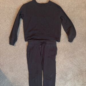 Black sweatsuit